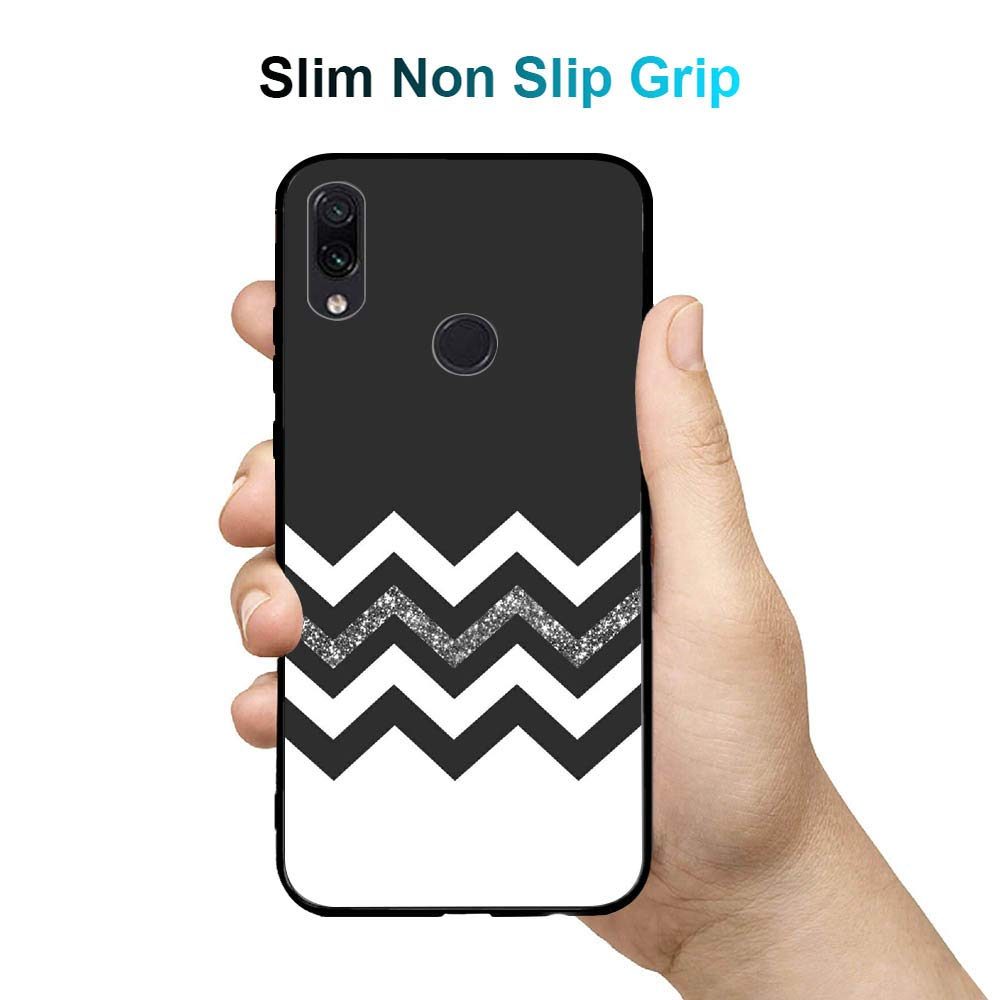 Amazon Brand - Solimo Designer Black & White Printed Hard Back Case Mobile Cover for Redmi Note 7 & Redmi Note 7 Pro (D1142)