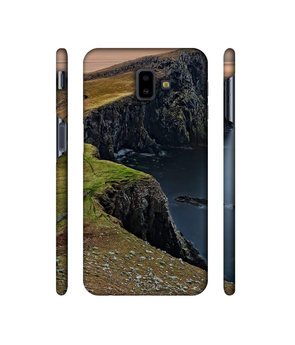 Amazon Brand - Solimo Designer Mountain Valley 3D Printed Hard Back Case Mobile Cover for Samsung Galaxy J6 Plus
