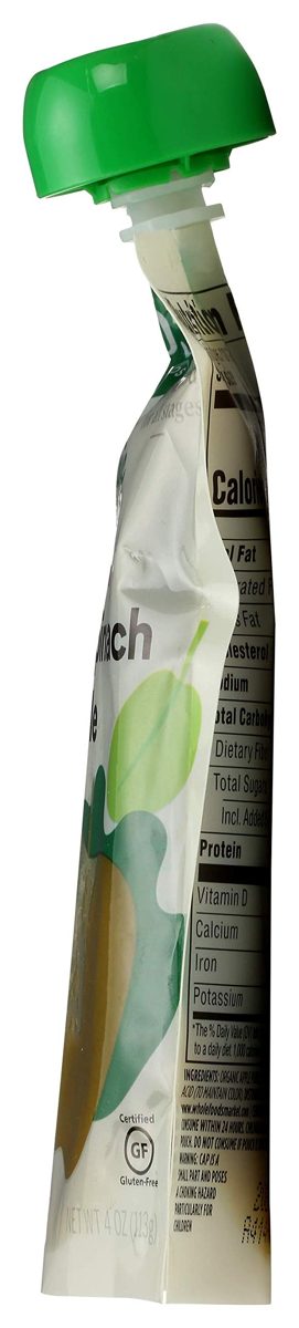365 by Whole Foods Market, Organic Baby Food, Apple Spinach Kale, 4 Ounce