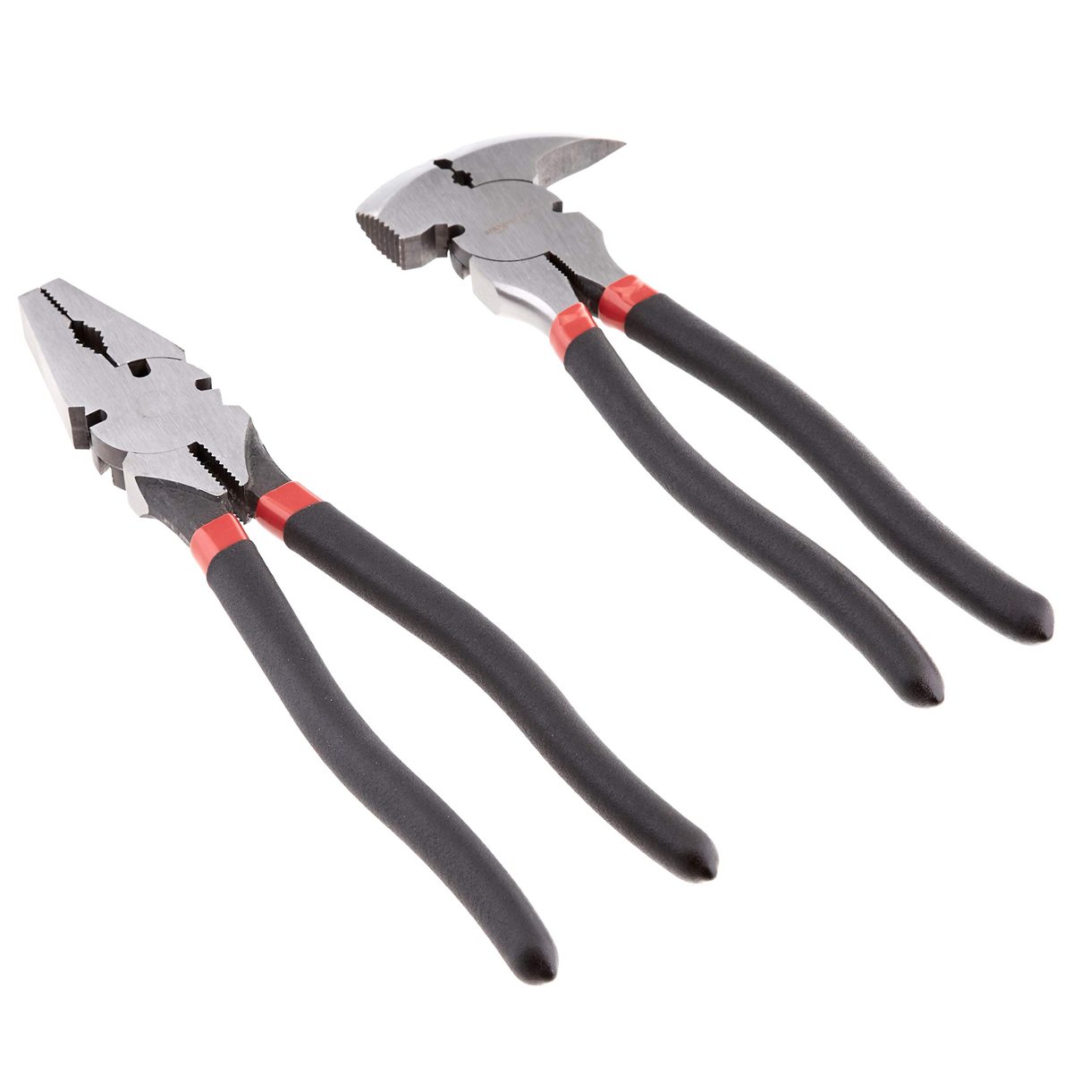 AmazonBasics Linesman & Fencing Pliers Set - 2-Piece