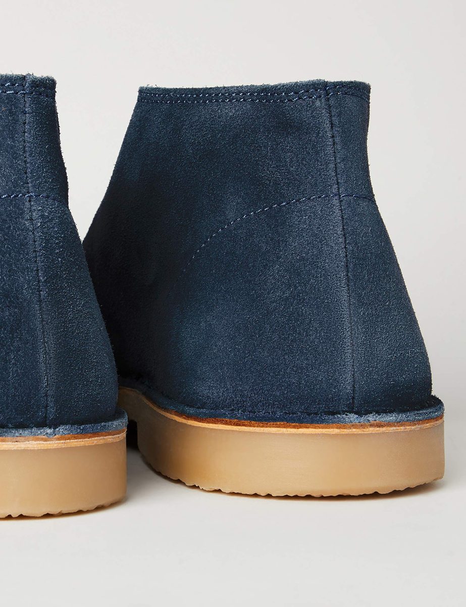 find. Men's Desert Boots, Blue Blue Jeans Suede, Womens 12