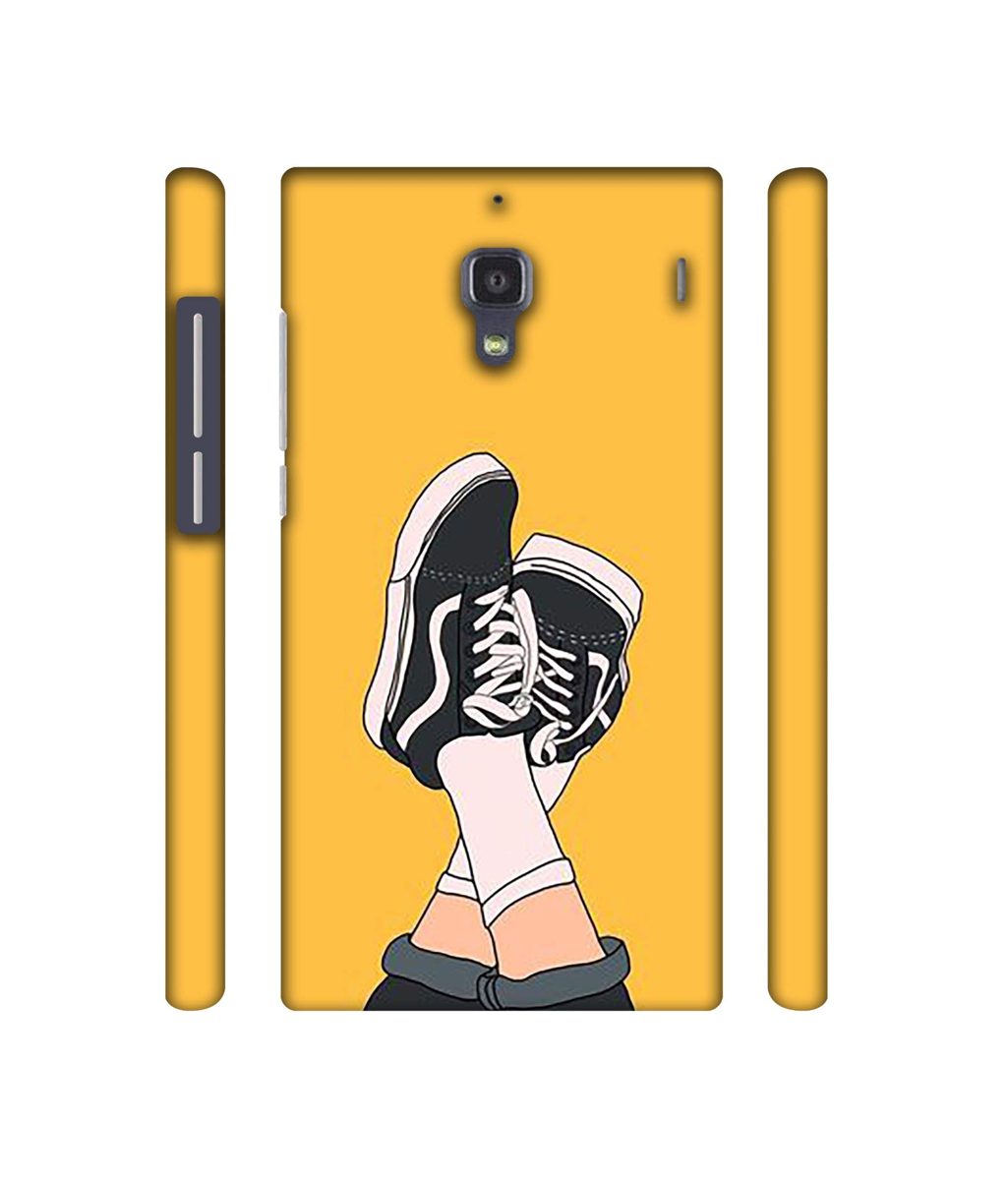 Amazon Brand - Solimo Designer Boy Shoes Pattern 3D Printed Hard Back Case Mobile Cover for Xiaomi Redmi 1S