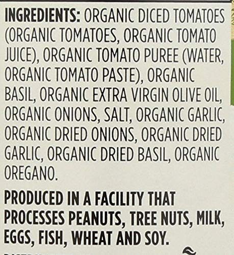 365 Everyday Value, Organic Tomato Basil Pasta Sauce, 25 oz