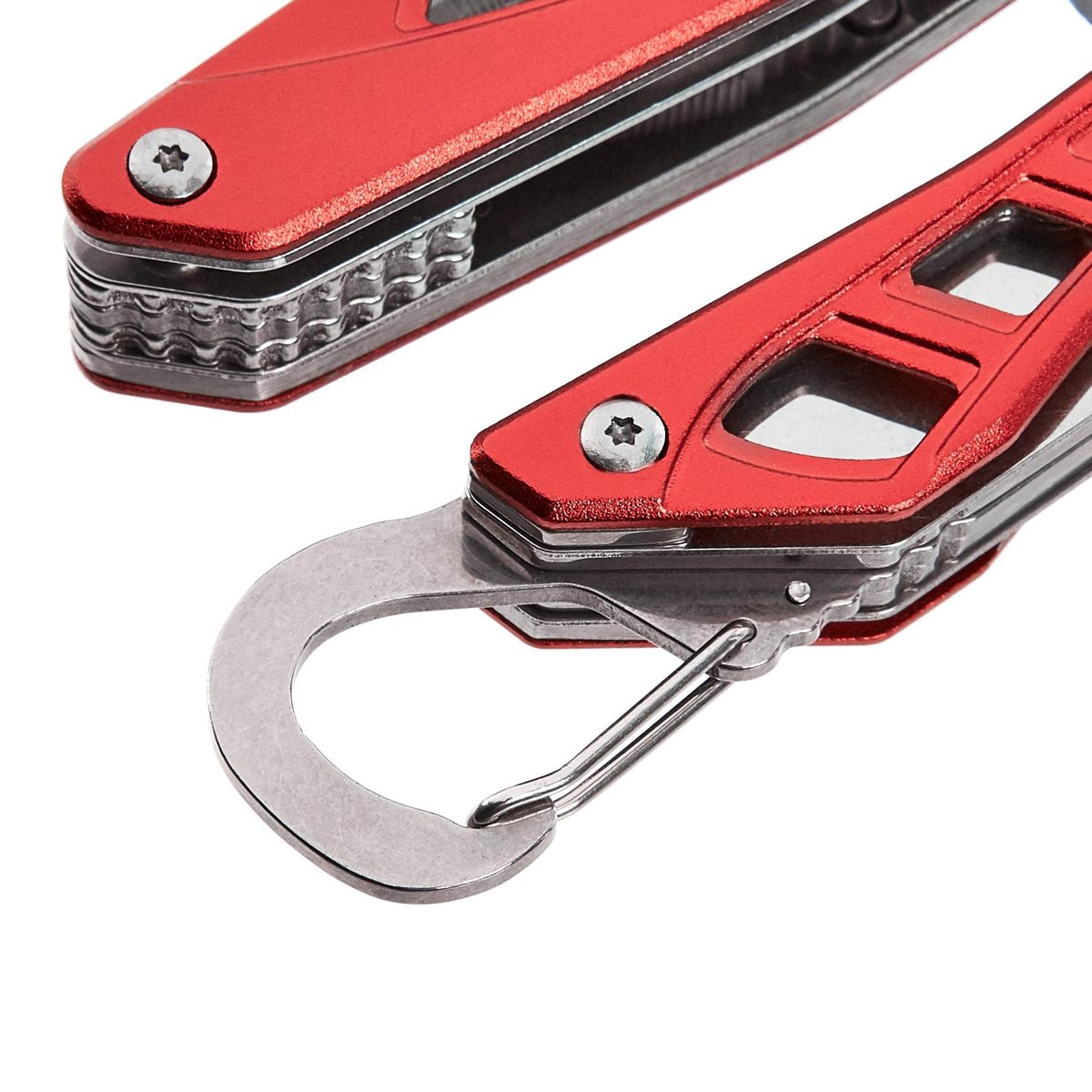 AmazonBasics 8-in-1 Multi-Tool with Nylon Sheath (Renewed)
