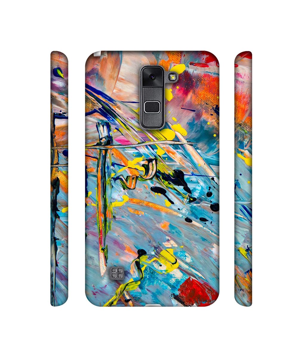 Amazon Brand - Solimo Designer Paint Texture 3D Printed Hard Back Case Mobile Cover for LG Stylus 2