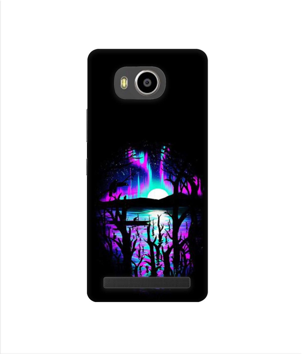 Amazon Brand - Solimo Designer Dark Scenery 3D Printed Hard Back Case Mobile Cover for Lenovo A7700