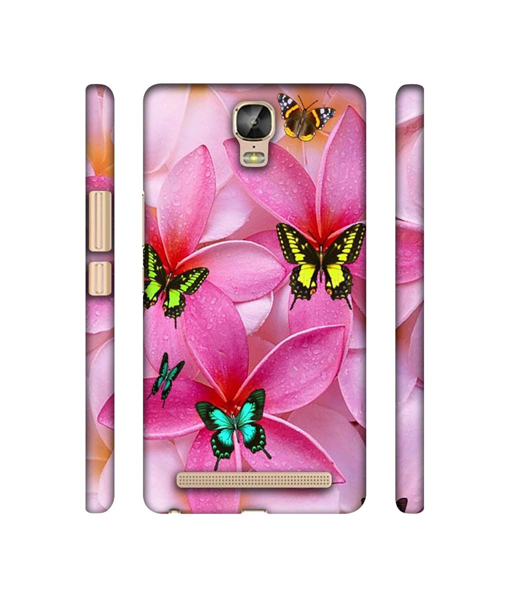 Amazon Brand - Solimo Designer B-Butterflies 3D Printed Hard Back Case Mobile Cover for Gionee Marathon M5 Plus