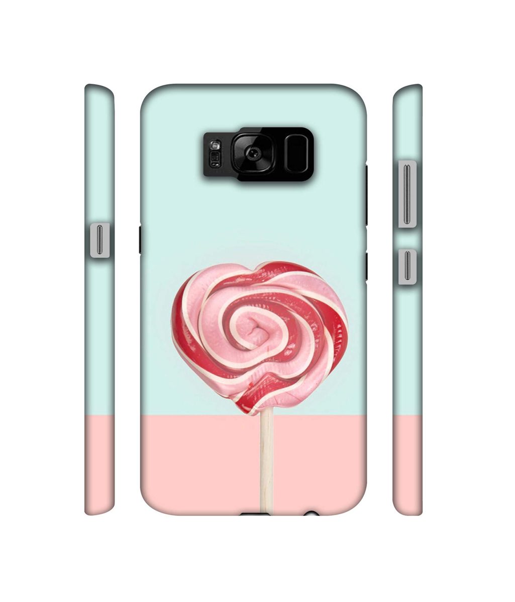 Amazon Brand - Solimo Designer Round Candy 3D Printed Hard Back Case Mobile Cover for Samsung Galaxy S8 Plus