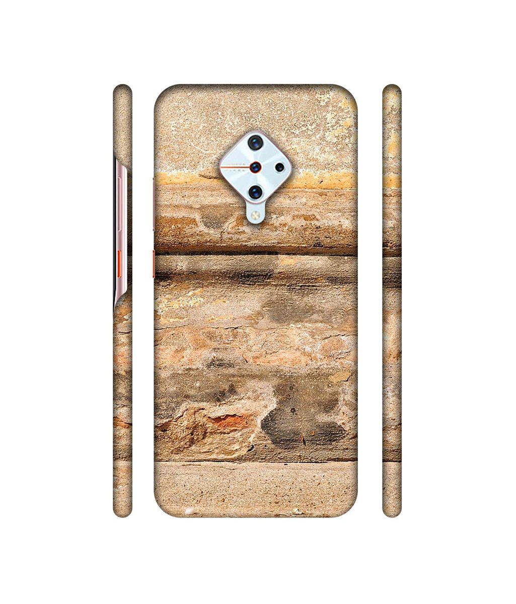 Amazon Brand - Solimo Designer Rushed Marble 3D Printed Hard Back Case Mobile Cover for Vivo S1 Pro
