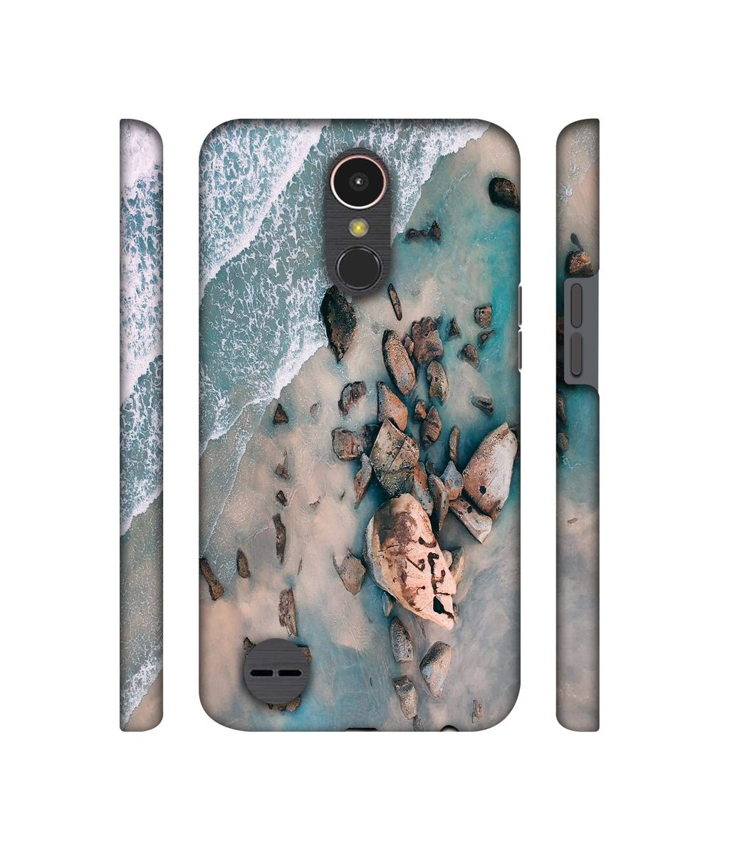 Amazon Brand - Solimo Designer Beach Side 3D Printed Hard Back Case Mobile Cover for LG K10 (2017)