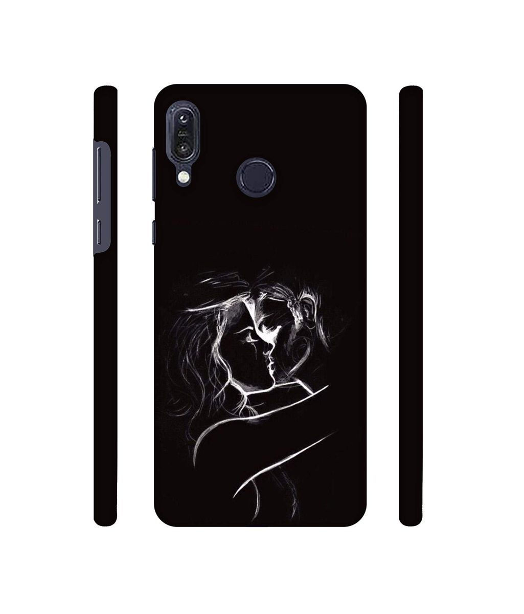 Amazon Brand - Solimo Designer Kissing Couple 3D Printed Hard Back Case Mobile Cover for Asus Zenfone Max M1 ZB555KL