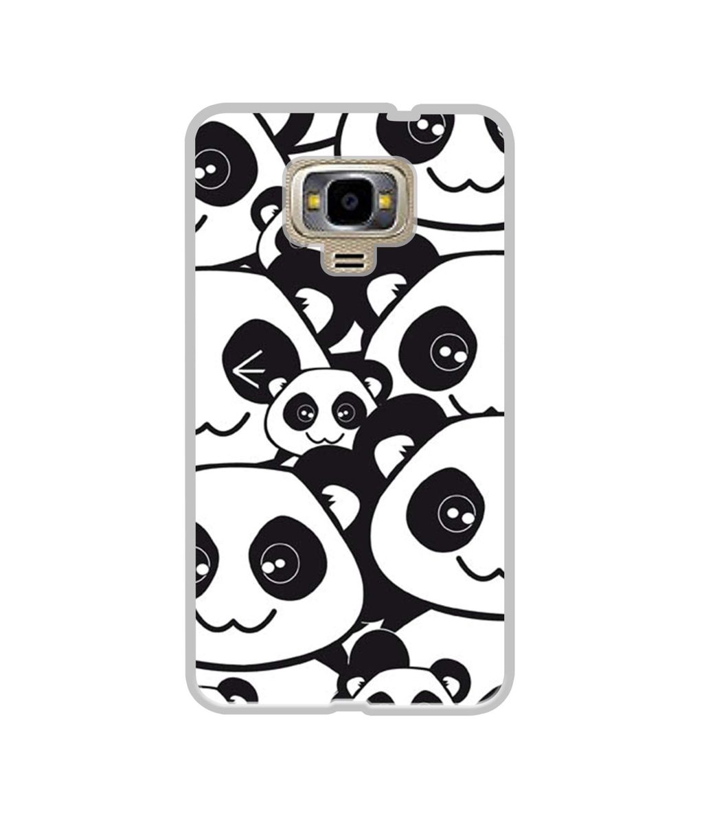 Amazon Brand - Solimo Designer Panda Texture UV Printed Soft Back Case Mobile Cover for Samsung Z4