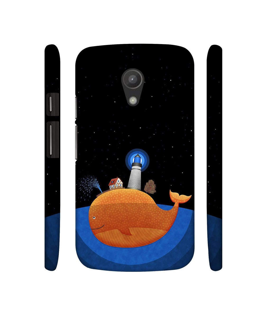 Amazon Brand - Solimo Designer Whale 3D Printed Hard Back Case Mobile Cover for Motorola Moto G 2nd Generation