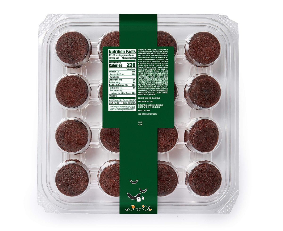 Fresh Brand – Halloween Frosted Mini Brownies, 14 oz (16 ct) (Seasonal)