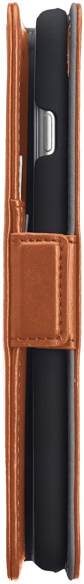 AmazonBasics iPhone 8 Plus / 7 Plus PU Leather Wallet Detachable Case, Brown (Renewed)