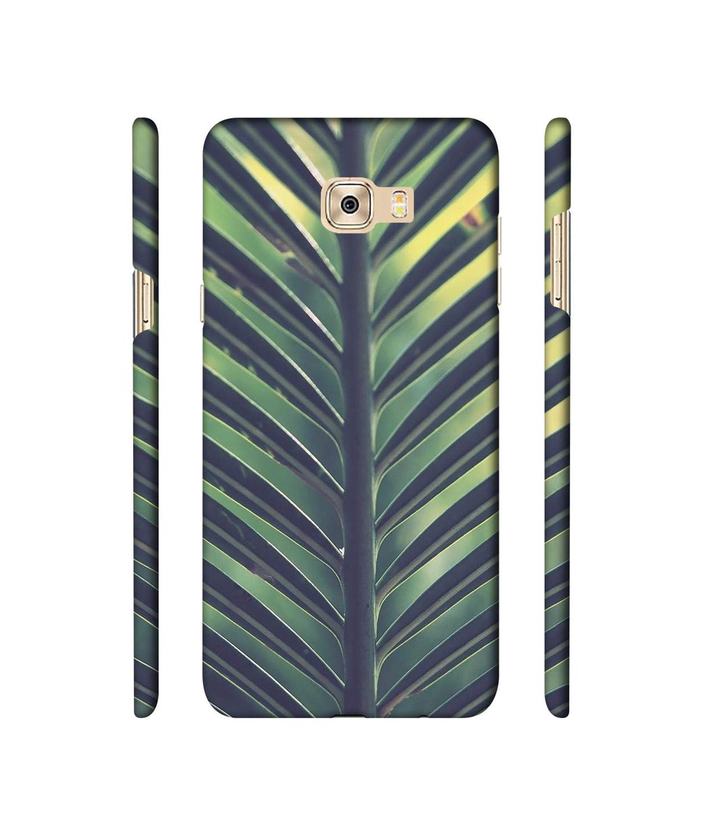 Amazon Brand - Solimo Designer Leaf Texture 3D Printed Hard Back Case Mobile Cover for Samsung Galaxy C7 Pro
