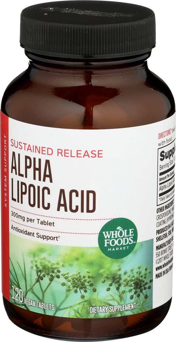 Whole Foods Market, Alpha Lipoic Acid 300mg, 120 ct