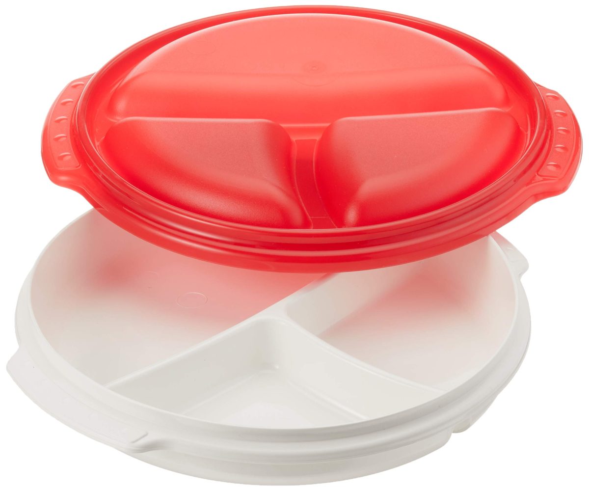 AmazonBasics Microwave Menu Plate