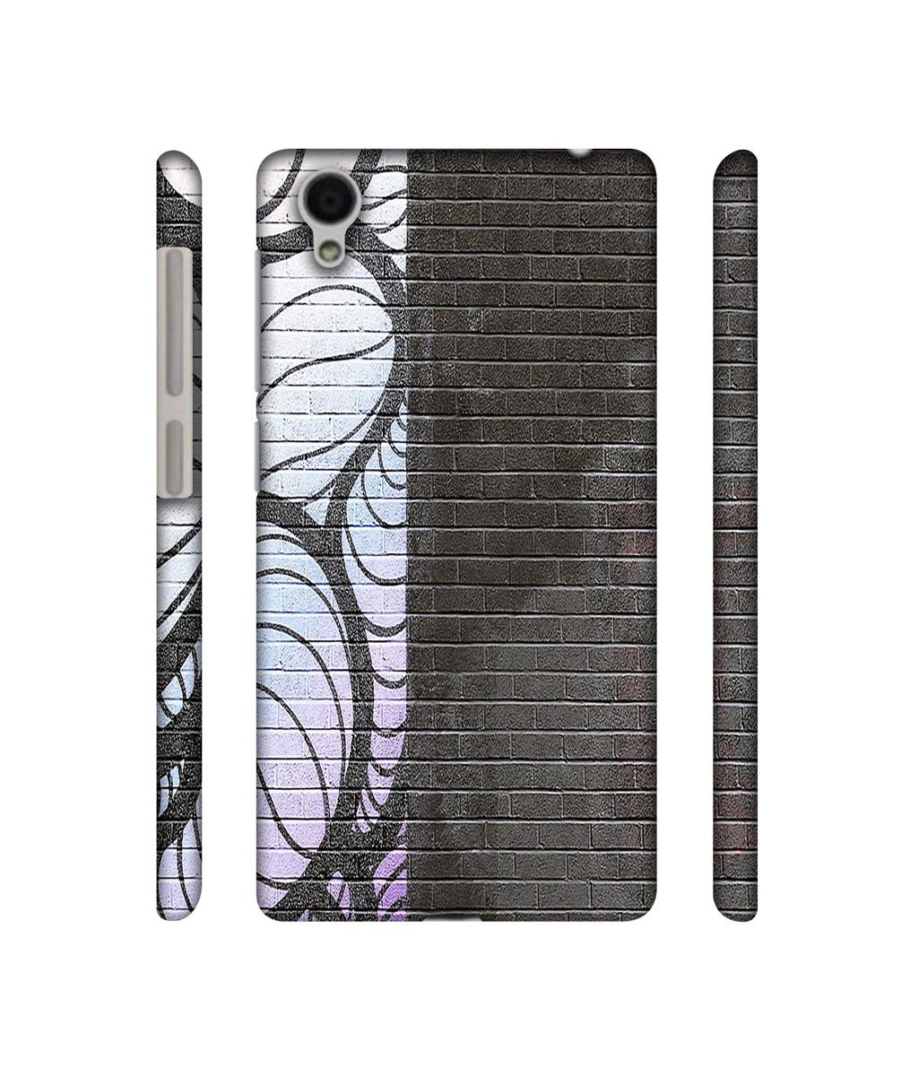 Amazon Brand - Solimo Designer Black and White Brick 3D Printed Hard Back Case Mobile Cover for Vivo Y51L