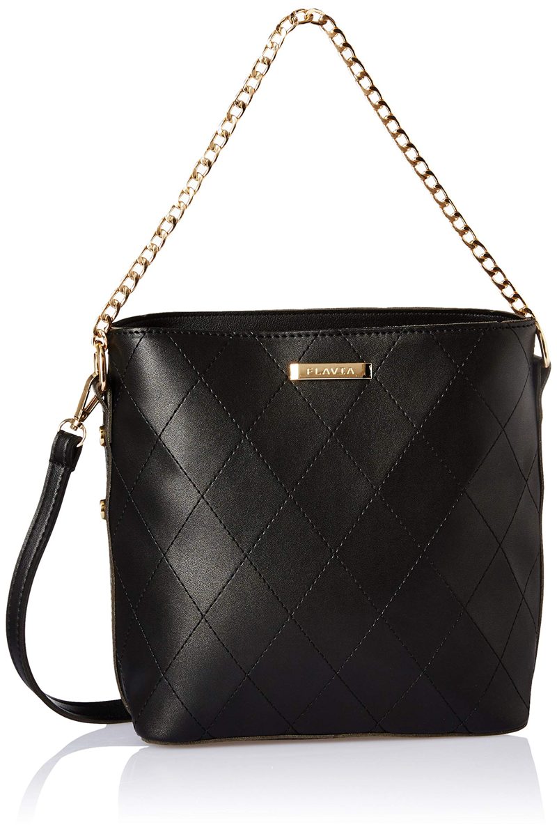 Flavia Women's Handbag (Black)
