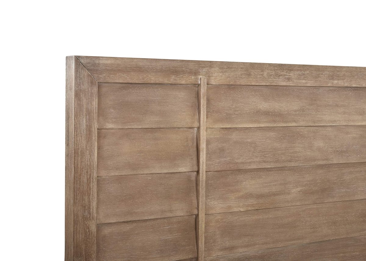 Amazon Brand – Stone & Beam Seahurst Queen Bed Headboard, 64"W, Gray Taupe