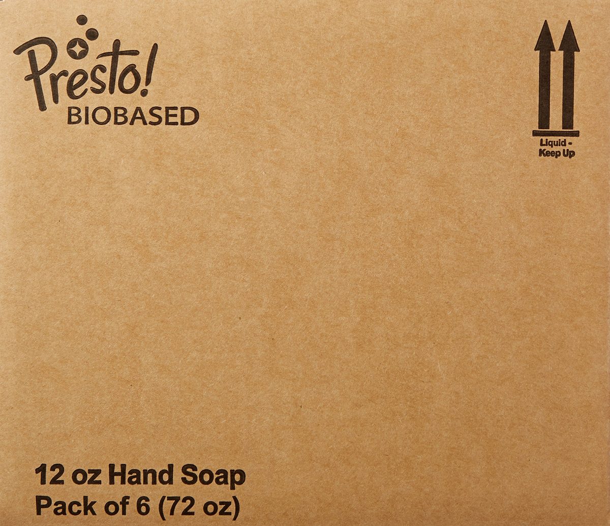 Amazon Brand - Presto! Biobased Hand Soap, Lime Mint Scent (6 pack)