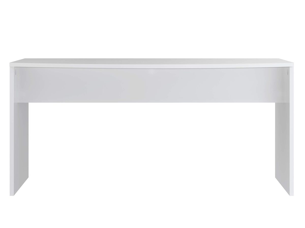 Amazon Brand - Movian Belaya Classic Desk with Curved Top, 80 x 160 x 75cm, White
