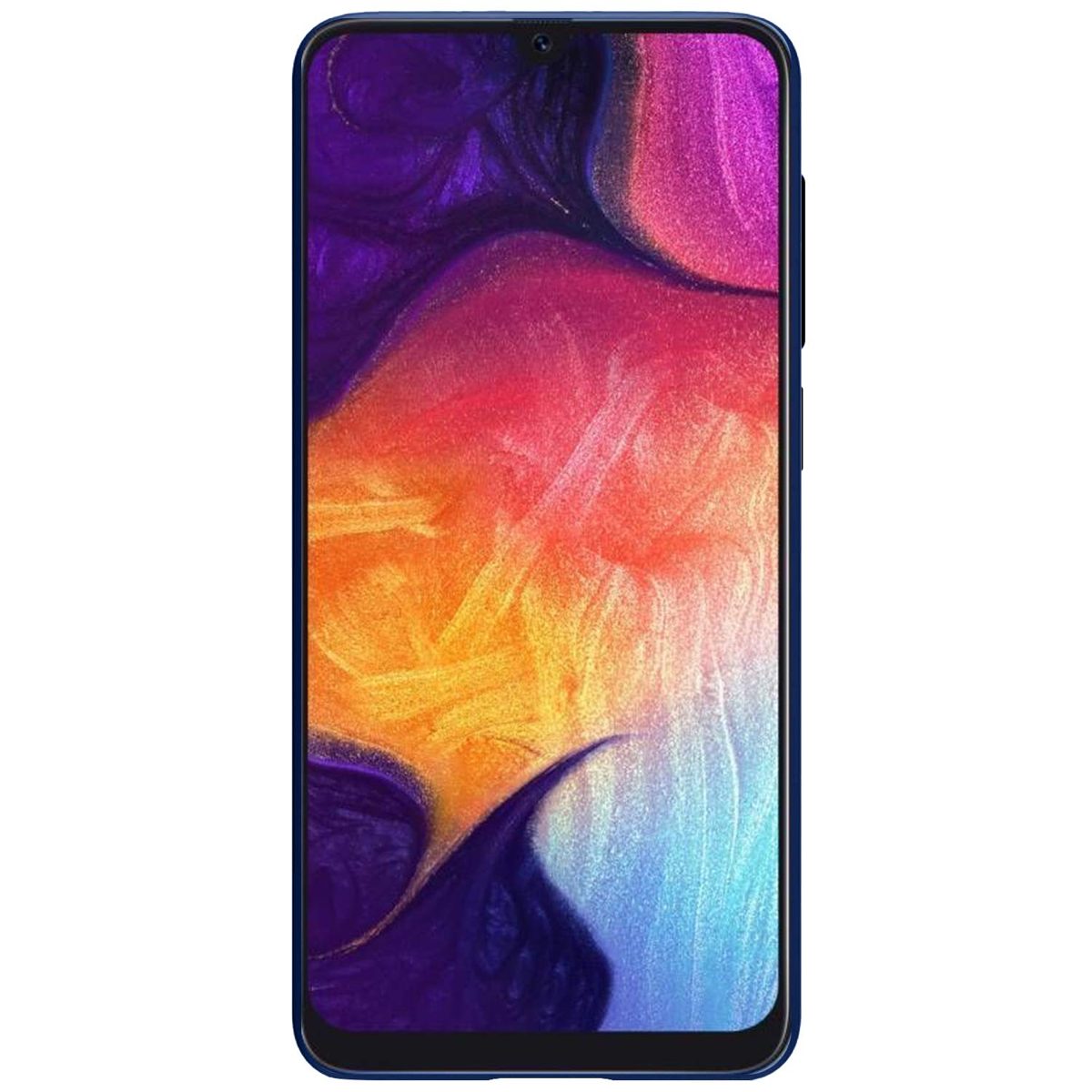 Amazon Brand - Solimo Samsung Galaxy A50 Mobile Cover (Hard Back & Slim),Blue