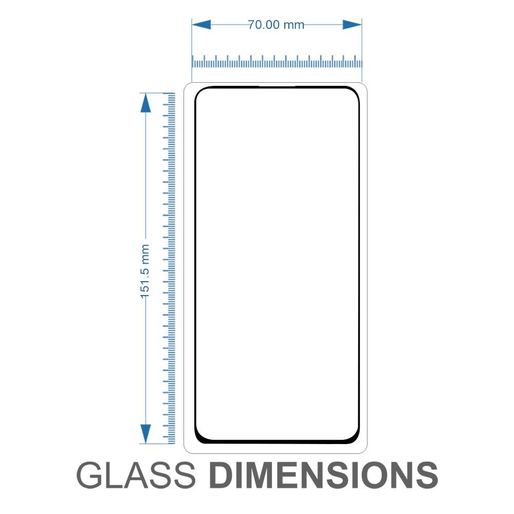 Amazon Brand - Solimo Full Body Tempered Glass for VIVO V15 Pro, with Installation kit