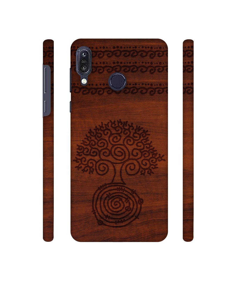 Amazon Brand - Solimo Designer Engraved Patten 3D Printed Hard Back Case Mobile Cover for Asus Zenfone Max M1 ZB555KL