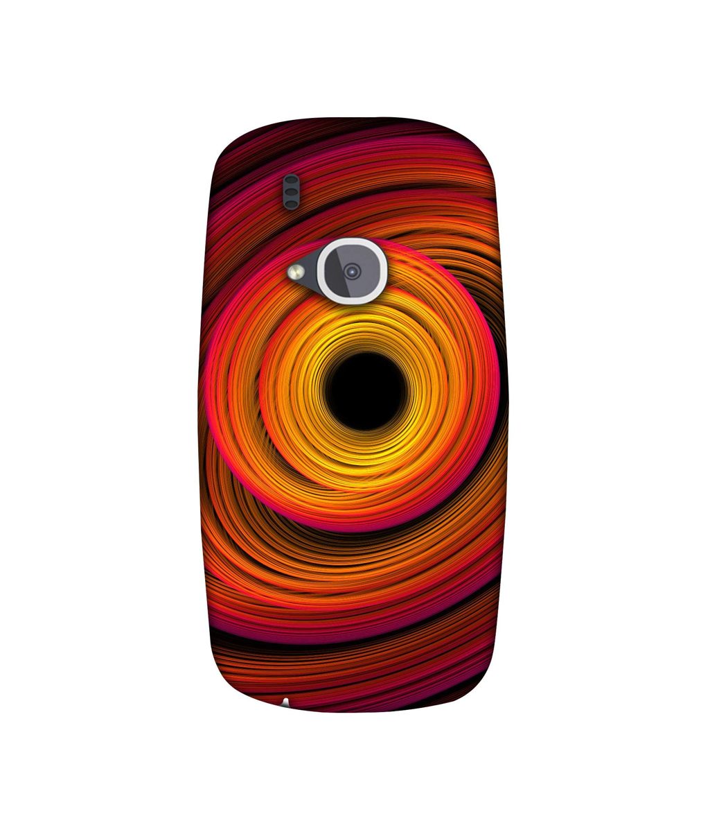 Amazon Brand - Solimo Designer Circle Patternn 3D Printed Hard Back Case Mobile Cover for Nokia 3310