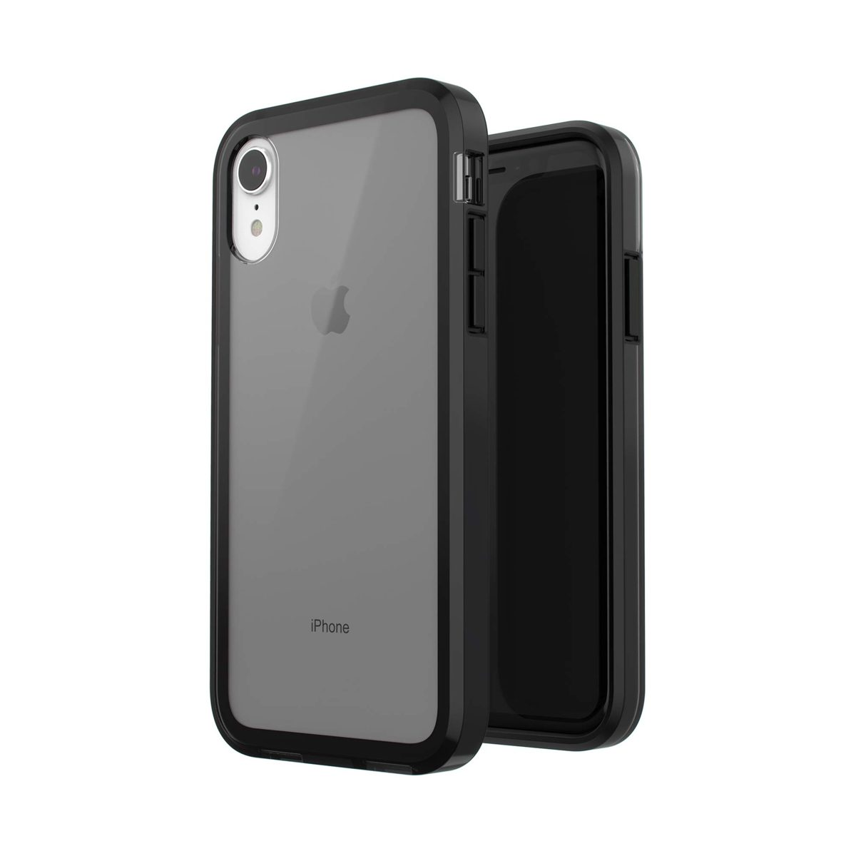 AmazonBasics Dual-Layer Case for iPhone XR, Black