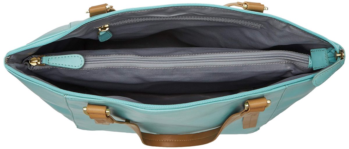 Amazon Brand - Eden & Ivy Aw-19 Women's Tote bag (Aqua)