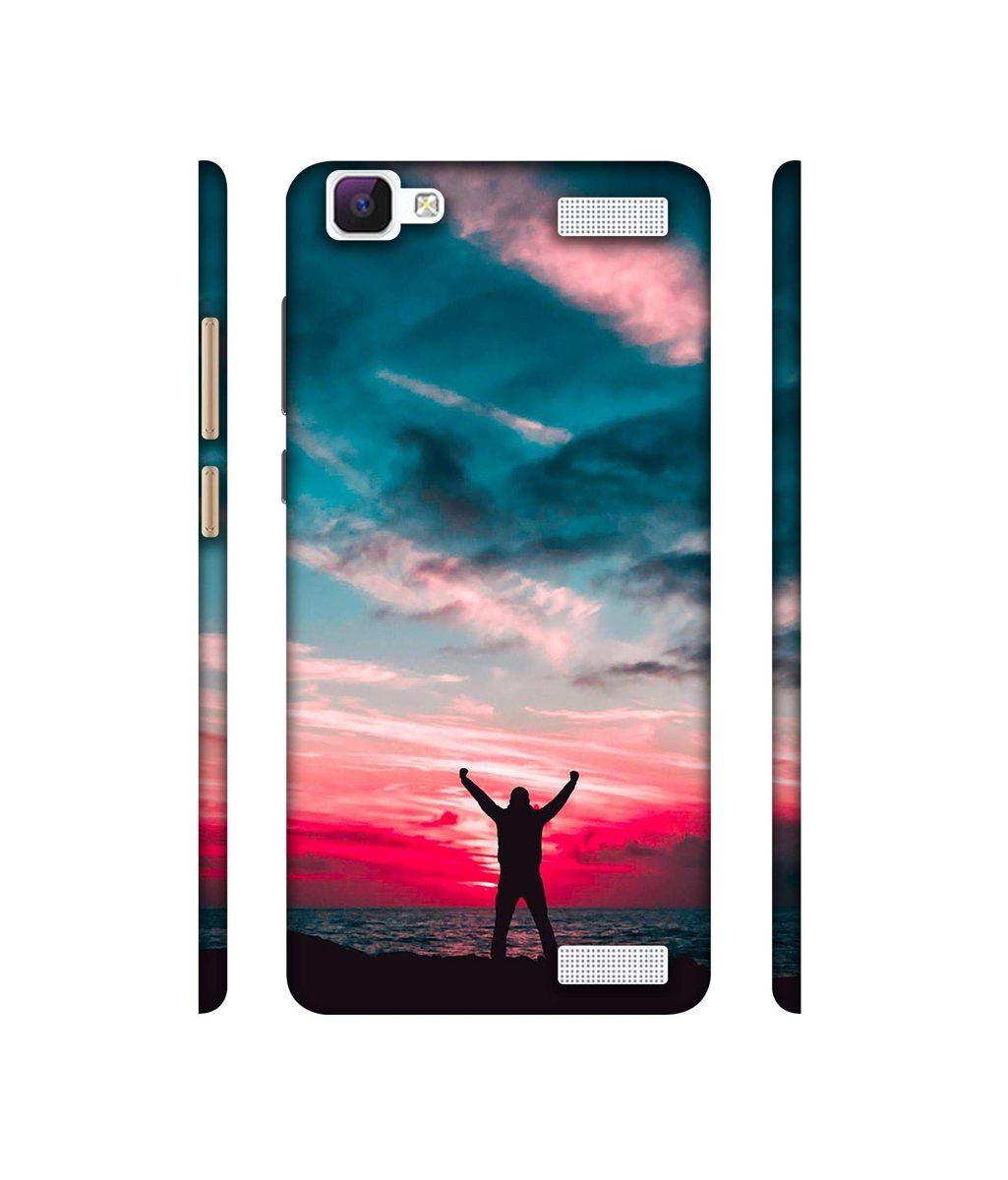 Amazon Brand - Solimo Designer Nature Painting 3D Printed Hard Back Case Mobile Cover for Vivo V1 Max