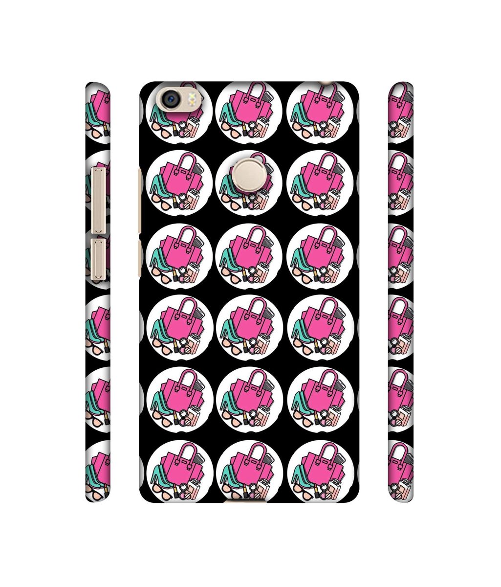Amazon Brand - Solimo Designer Ladies Accessories Pattern 3D Printed Hard Back Case Mobile Cover for Xiaomi Mi Max