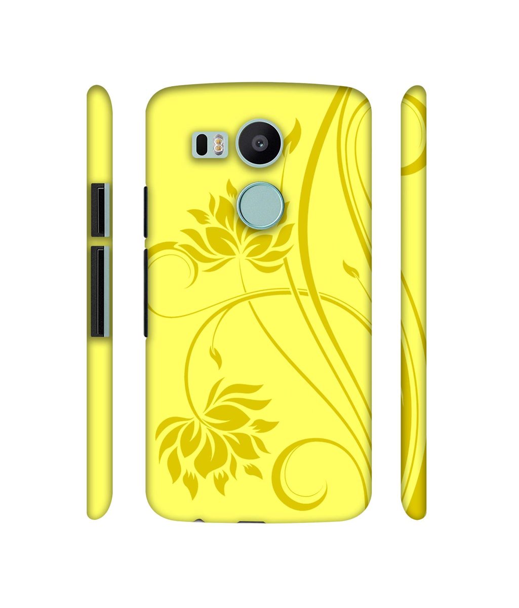 Amazon Brand - Solimo Designer Sunflower Pattern 3D Printed Hard Back Case Mobile Cover for LG Nexus 5X