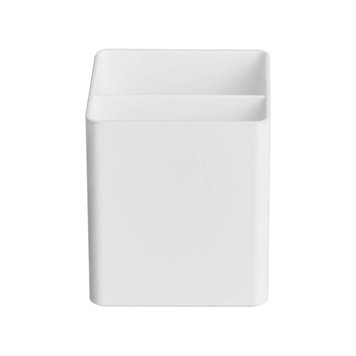 AmazonBasics Plastic Organizer - Pen Cup, White