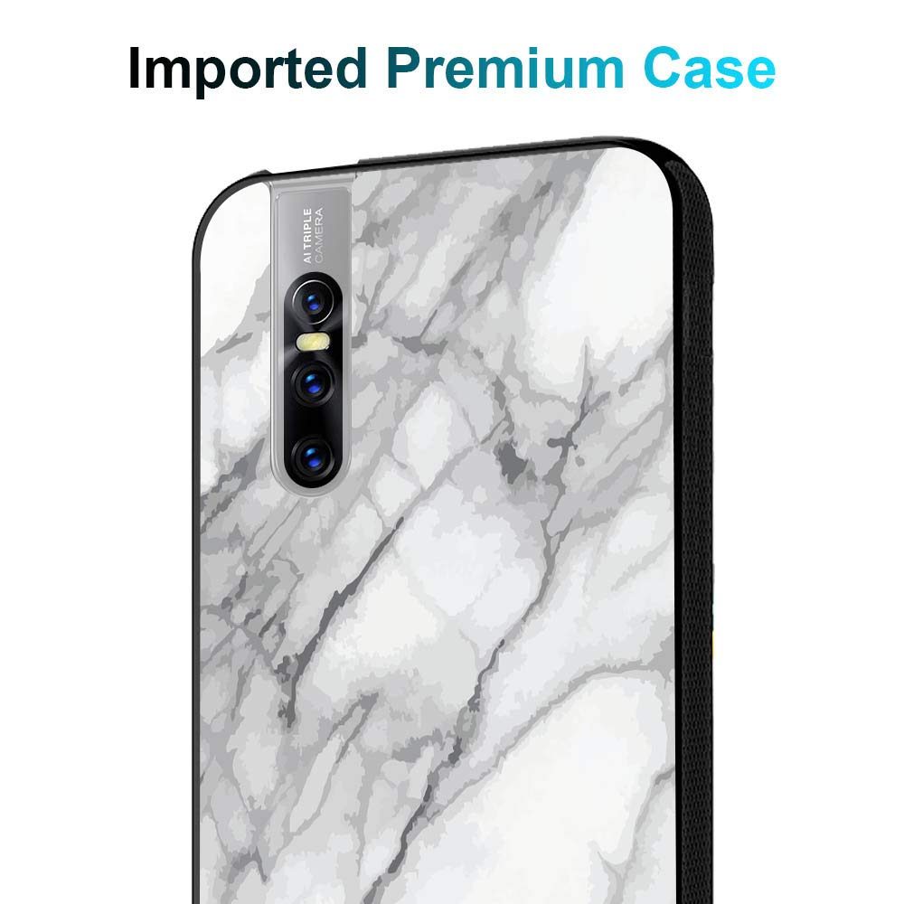 Amazon Brand - Solimo Designer Marble Printed Hard Back Case Mobile Cover forVivo V15 Pro (D223)