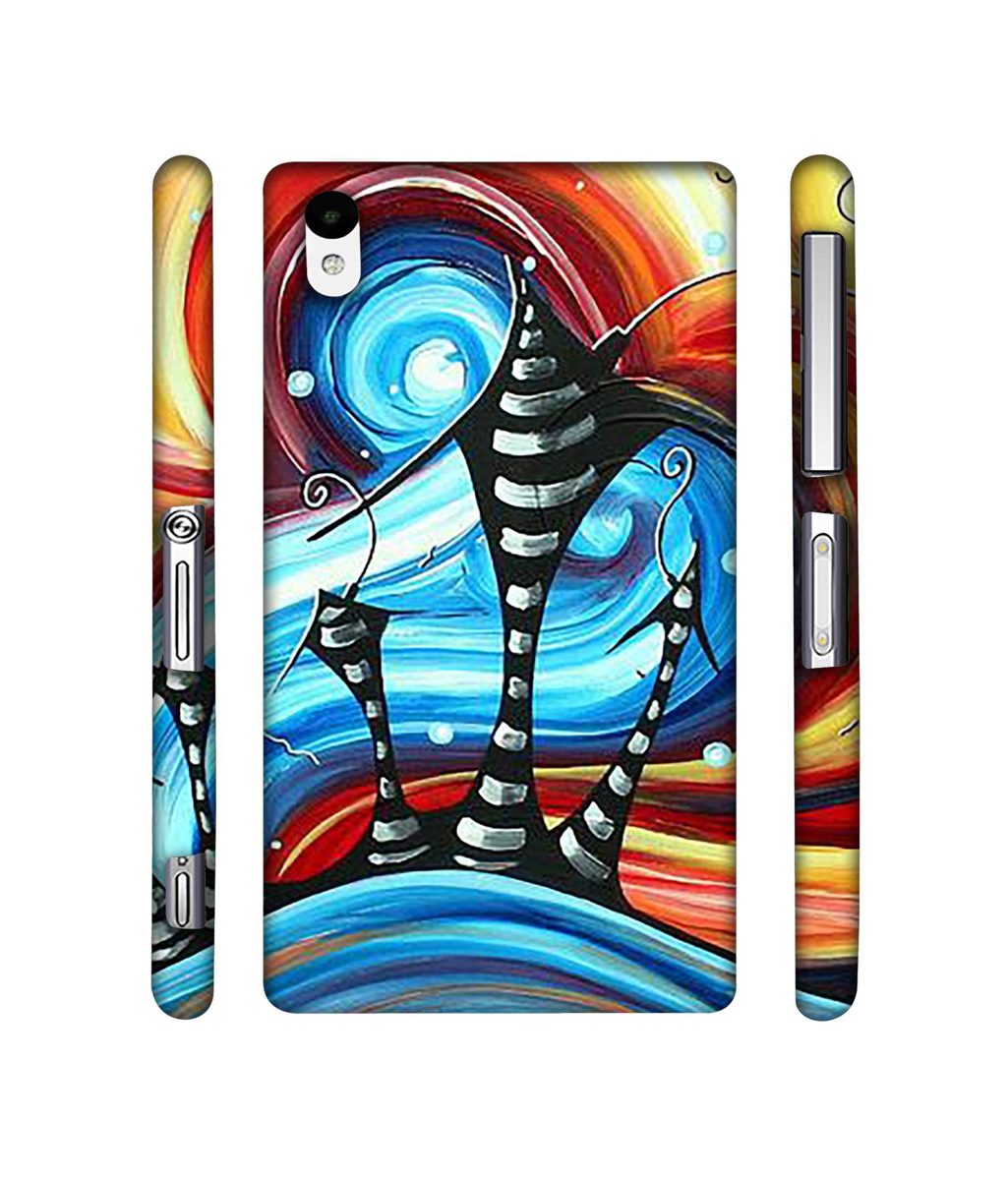 Amazon Brand - Solimo Designer Abstarct Texture 3D Printed Hard Back Case Mobile Cover for Sony Xperia Z2