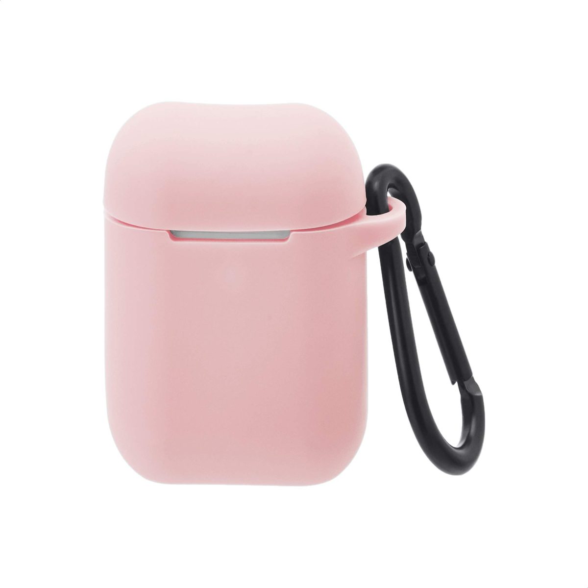 AmazonBasics Premium AirPods Case Compatible with Apple AirPods 1st and 2nd Generation Pink