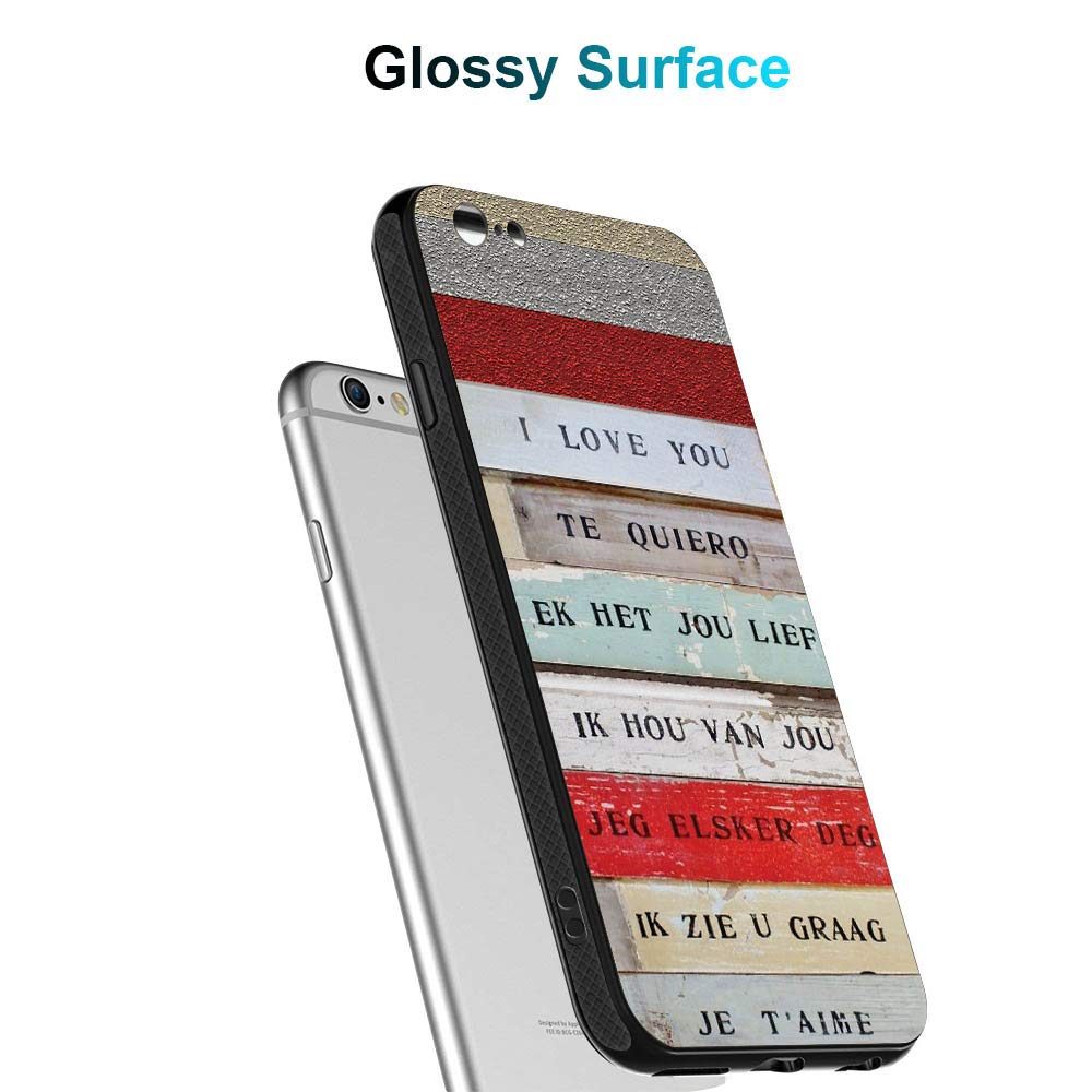 Amazon Brand - Solimo Designer I Love Qoute Printed Hard Back Case Mobile Cover for Apple iPhone 8/7 (D1225)