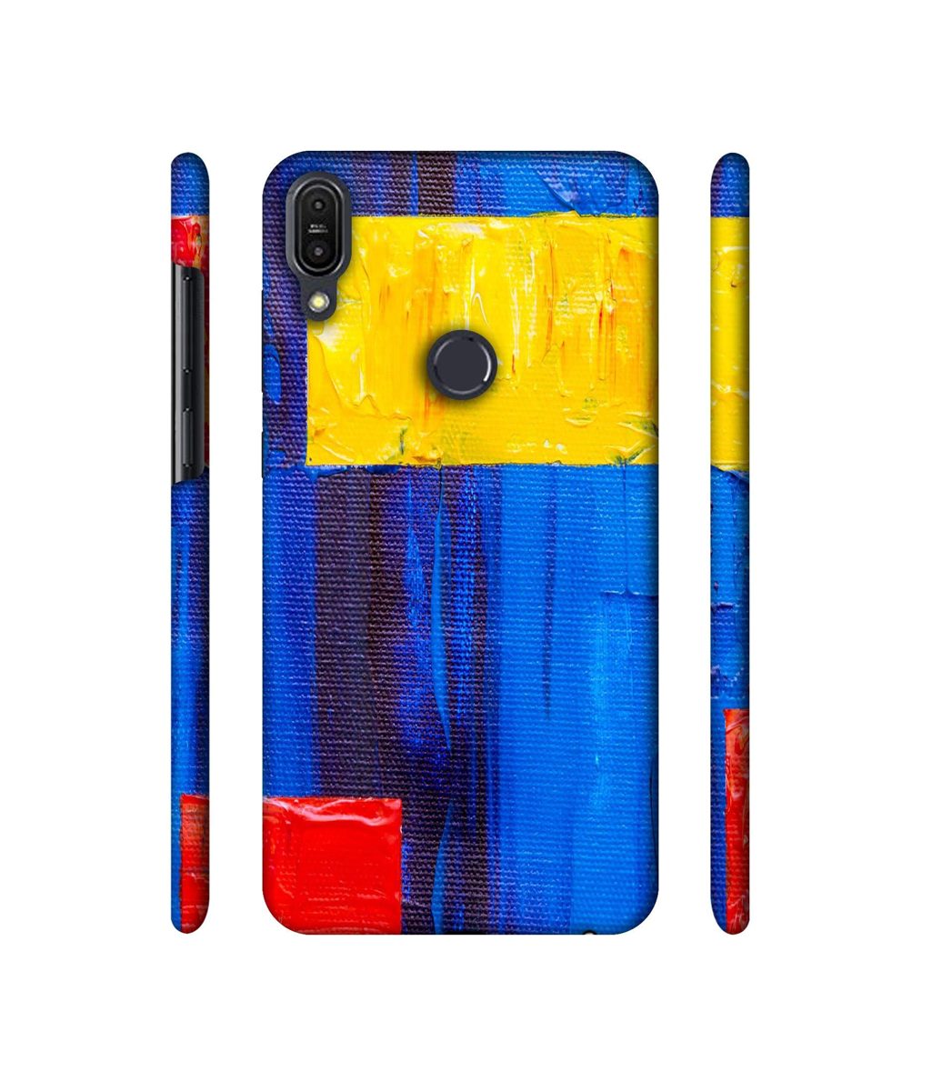 Amazon Brand - Solimo Designer Rectangle On Canvas 3D Printed Hard Back Case Mobile Cover for Asus Zenfone Max Pro M1 ZB601KL