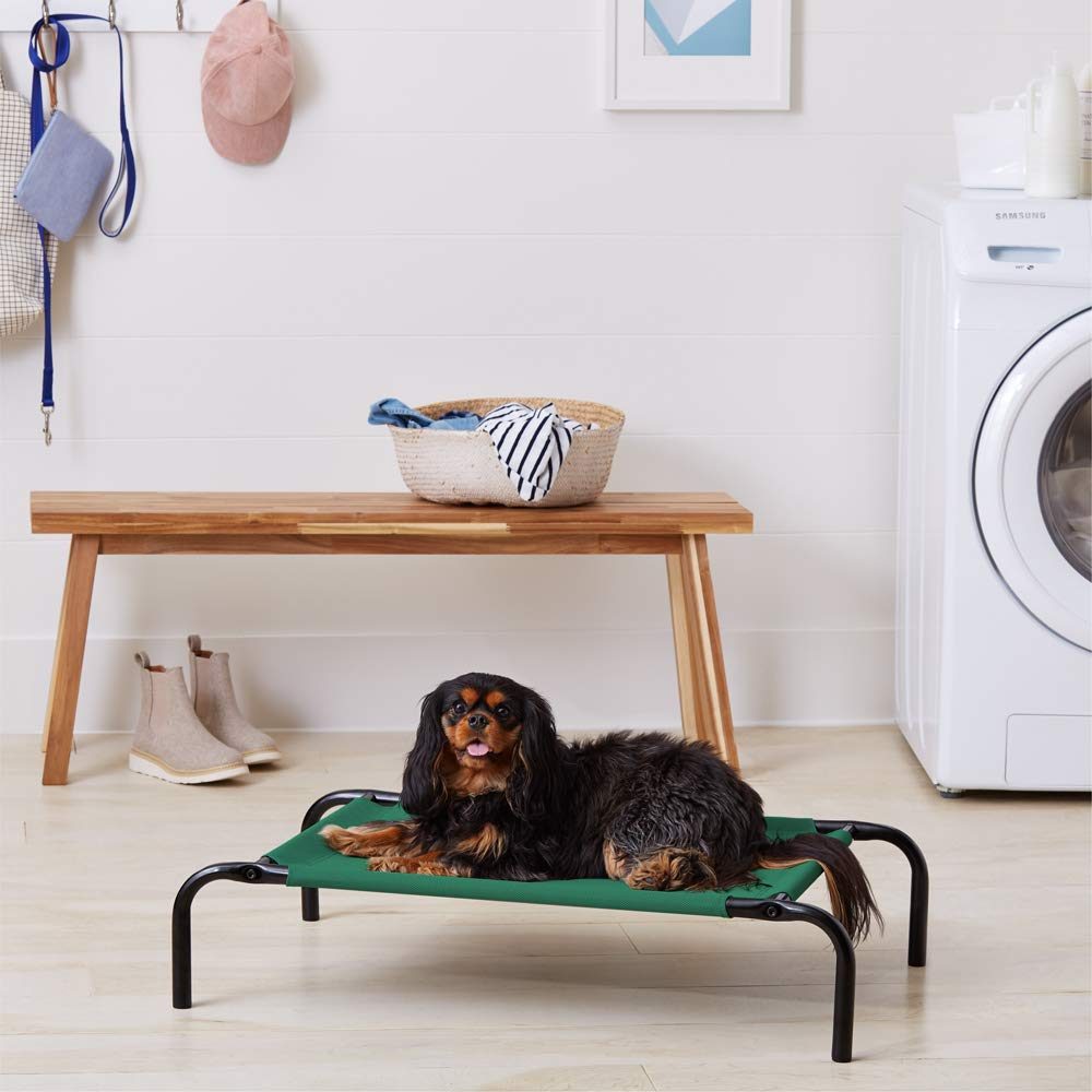 AmazonBasics Elevated Cooling Pet Bed Replacement Cover, Updated Sizing
