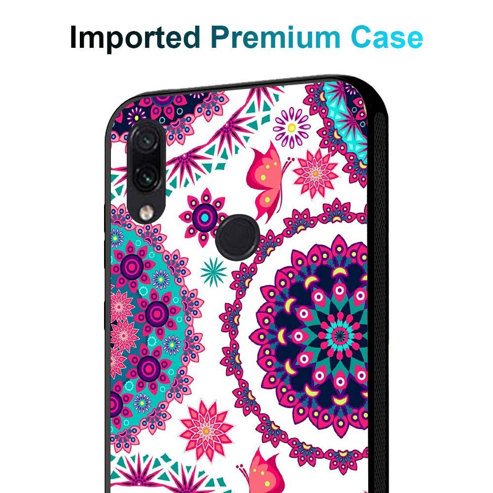 Amazon Brand - Solimo Designer Mandala Printed Hard Back Case Mobile Cover for Redmi Note 7 & Redmi Note 7 Pro (D1196)