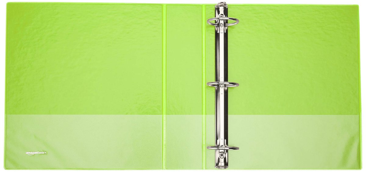 AmazonBasics Round Ring Binder 2 Inch