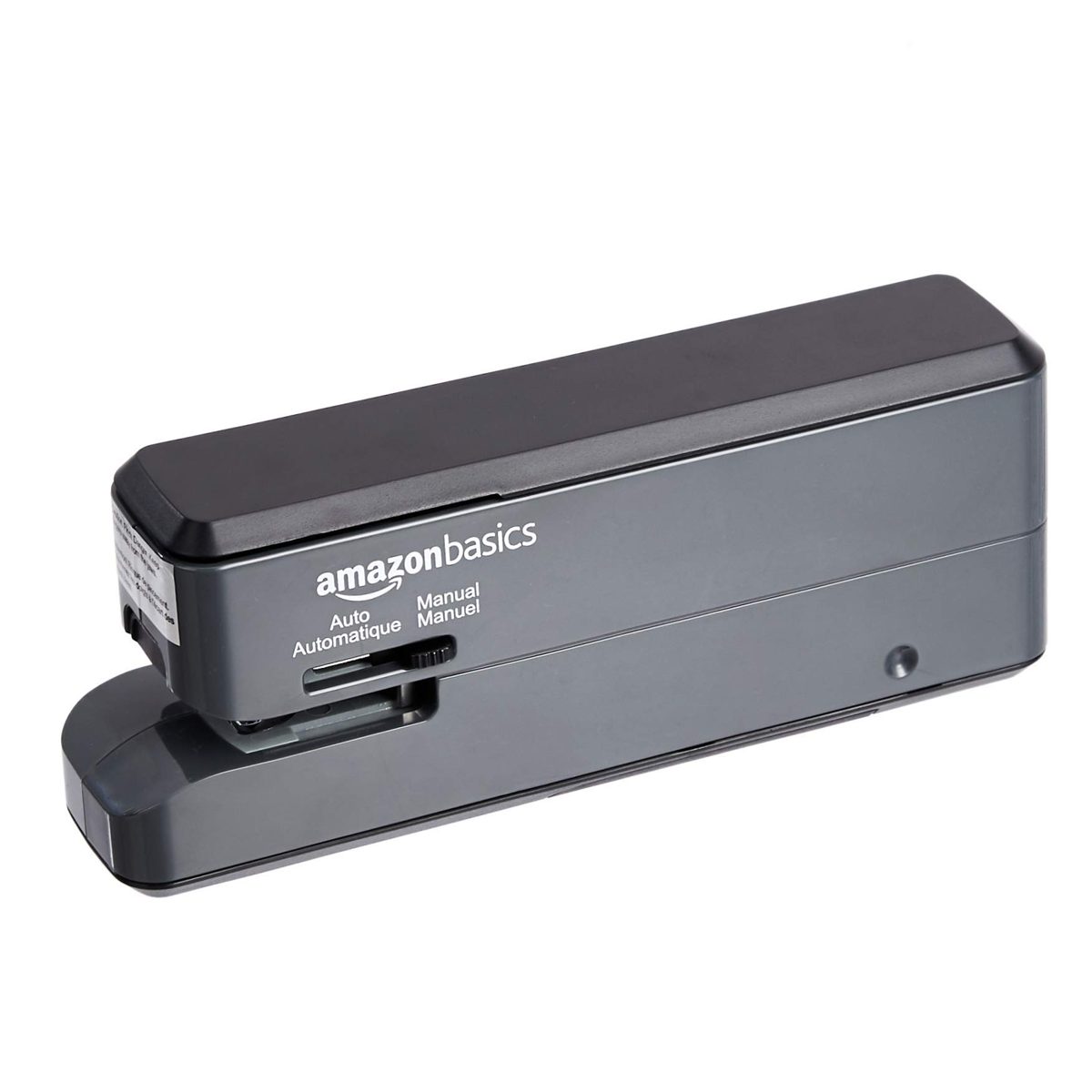AmazonBasics Electric Stapler - 20 Sheets, Black (Renewed)