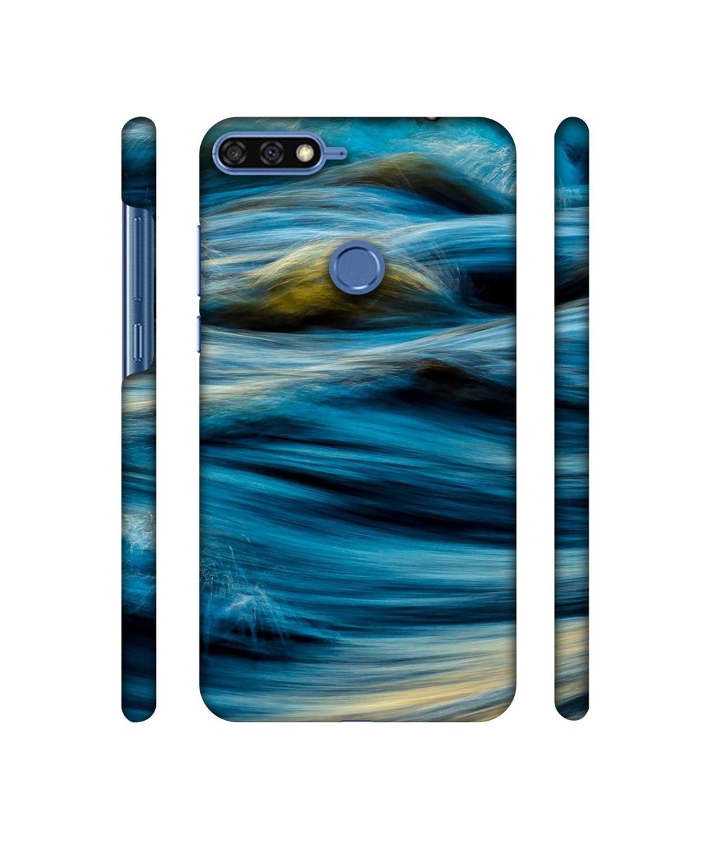 Amazon Brand - Solimo Designer Sea Wave 3D Printed Hard Back Case Mobile Cover for Huawei Honor 7A